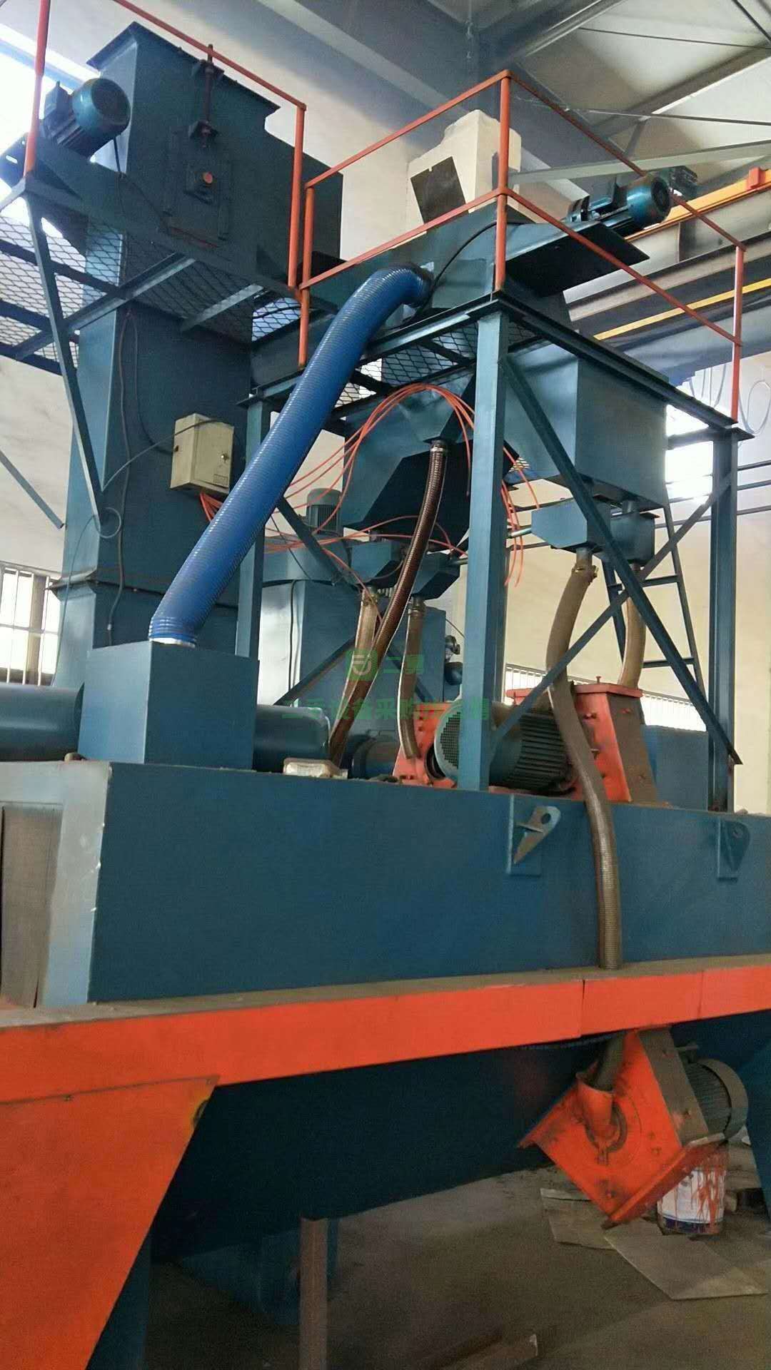 二手八成新通過式拋丸機