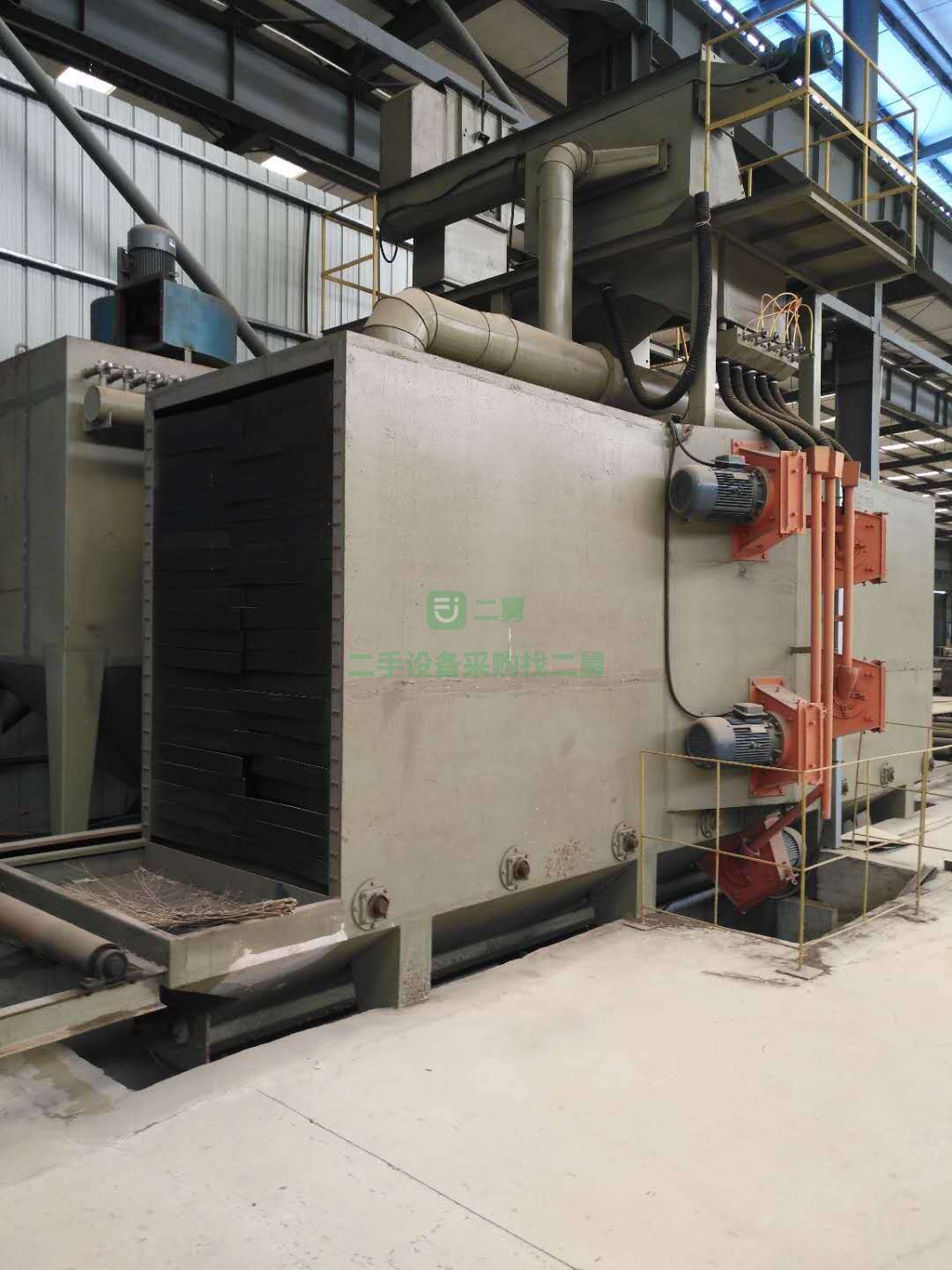 二手鋼結構專用拋丸機寬一米二高兩米