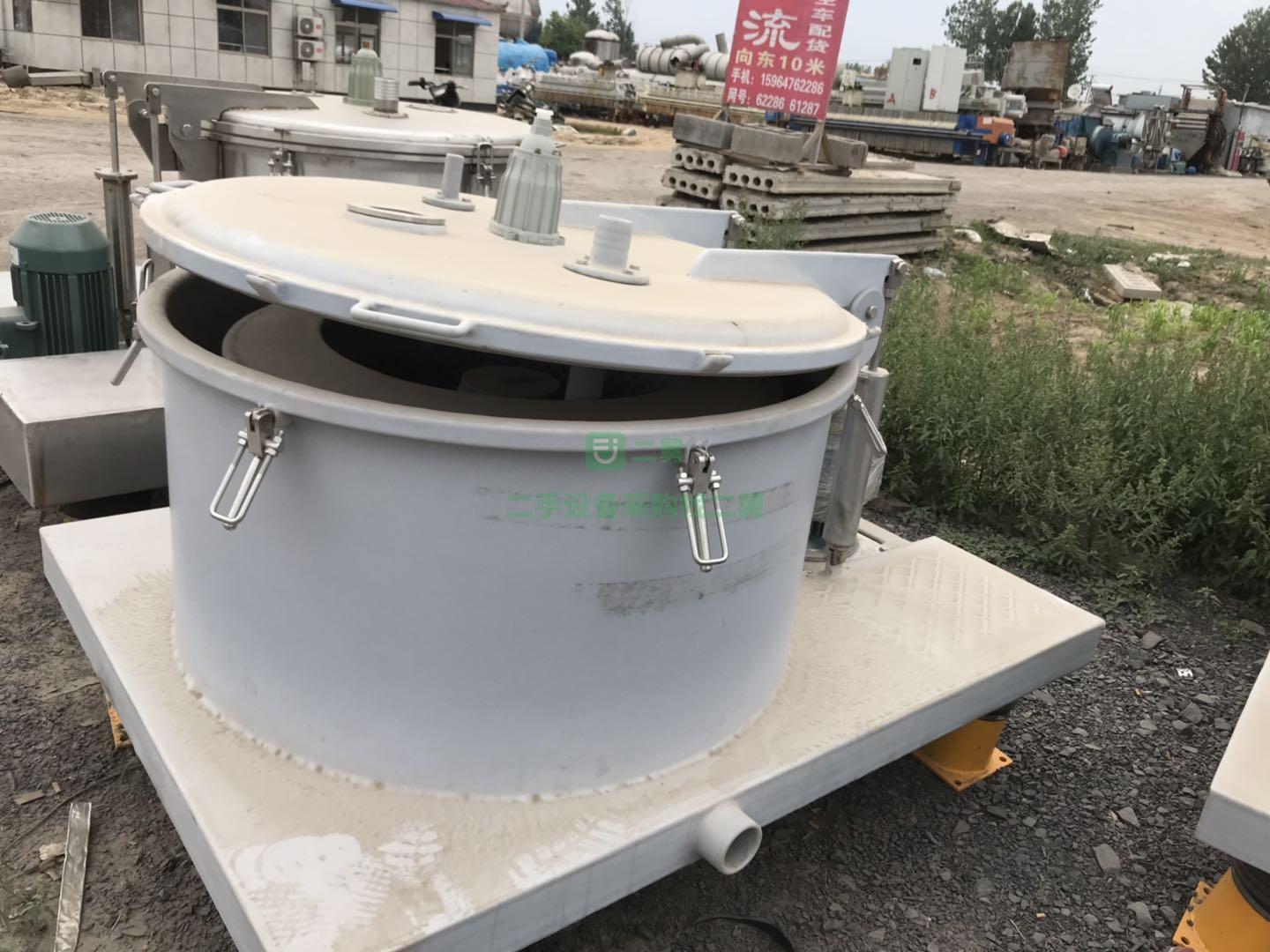 二手九九新襯塑平板離心機1250。