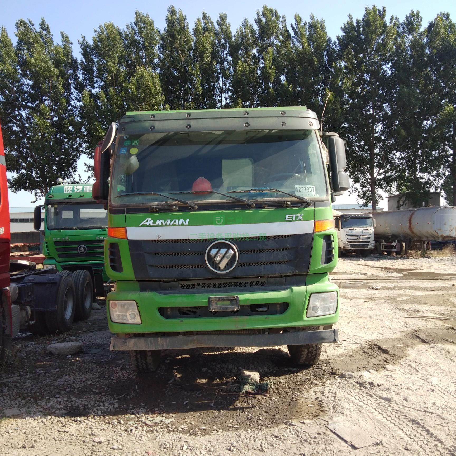出售二手歐曼環保渣土自卸車