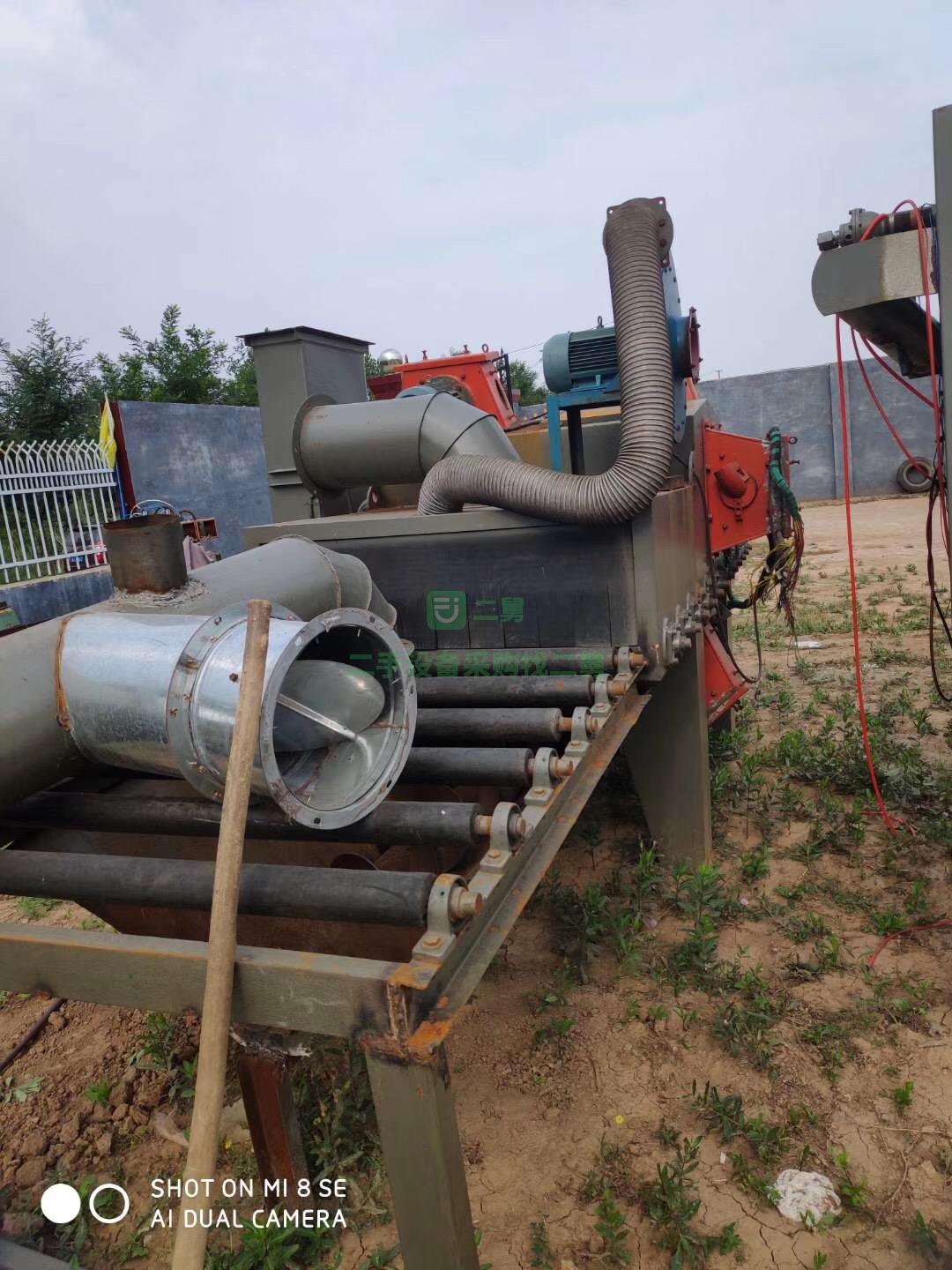 二手小型通過式拋丸機八成新