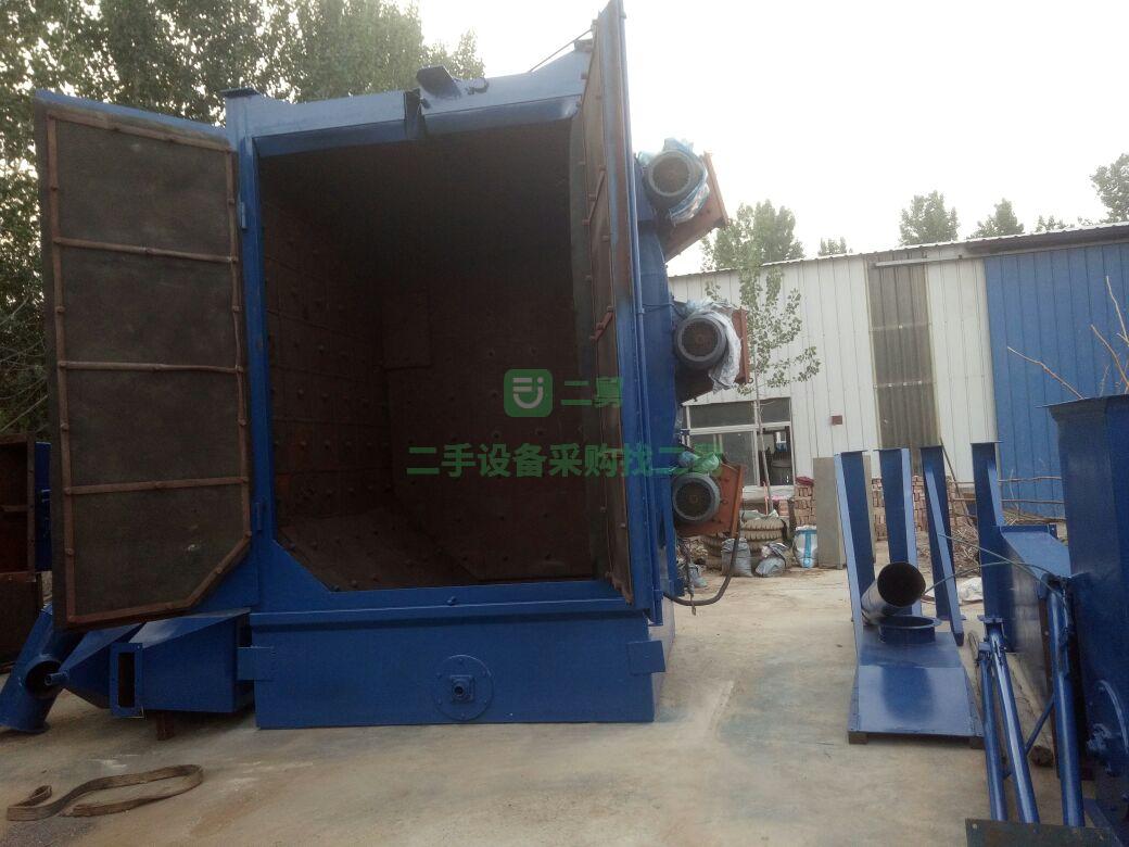 二手吊鉤式拋丸機3720雙鉤2噸