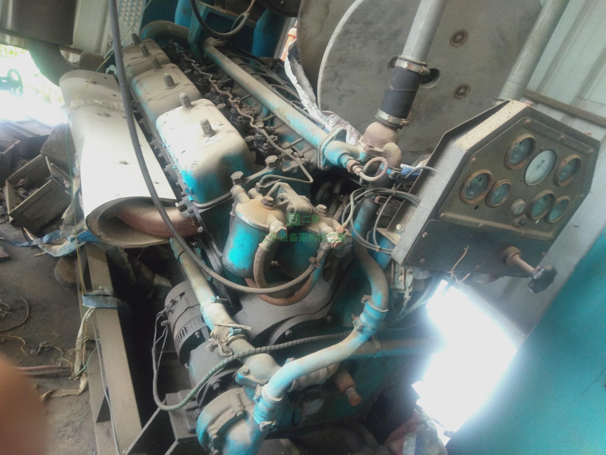 出售二手8成新上海355發電機低價