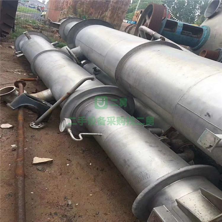 二手不銹鋼316材質6噸降膜蒸發器