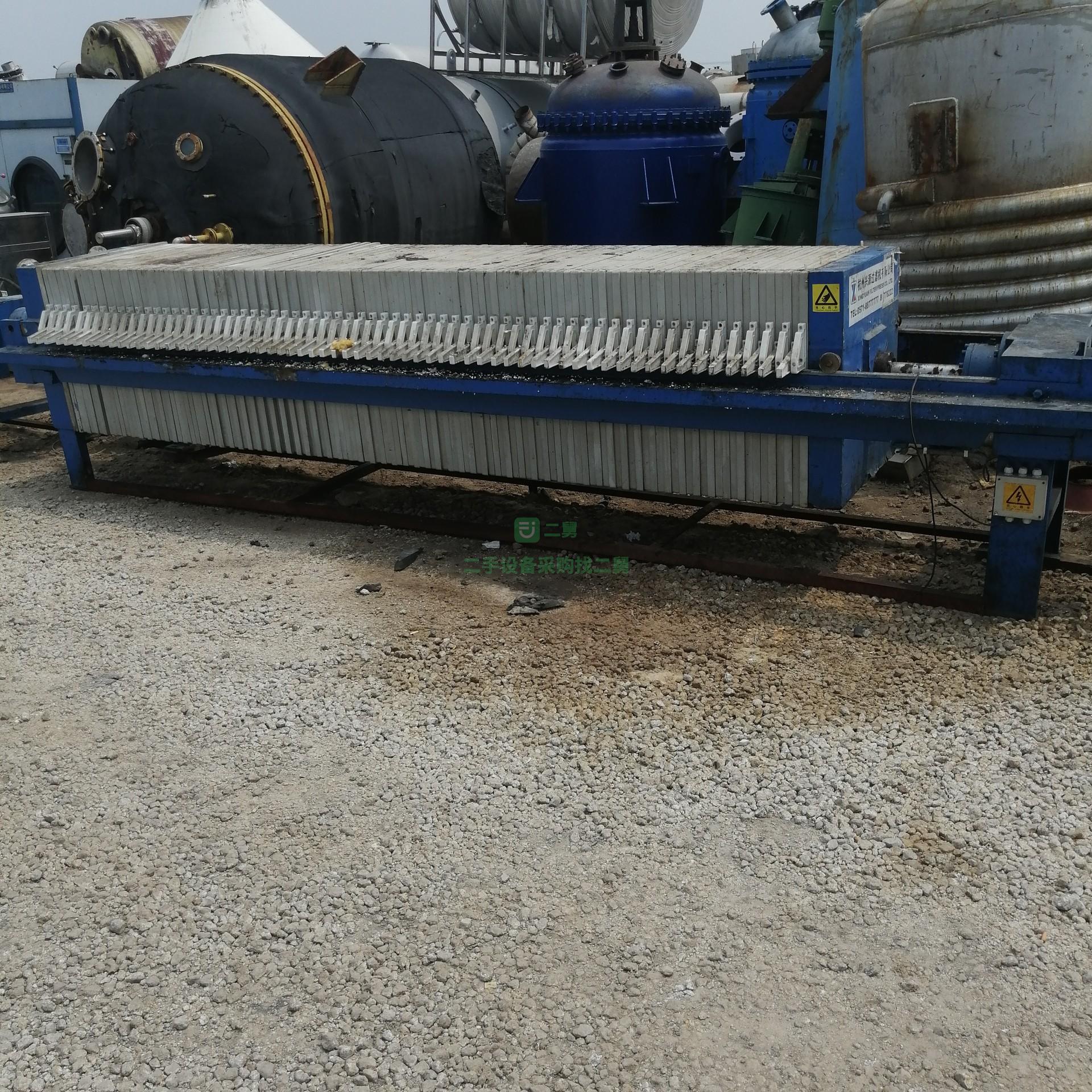 二手100平方板式壓濾機