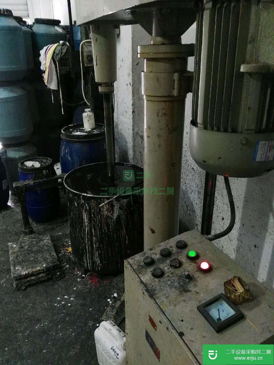 二手7.5千瓦液壓升降攪拌機