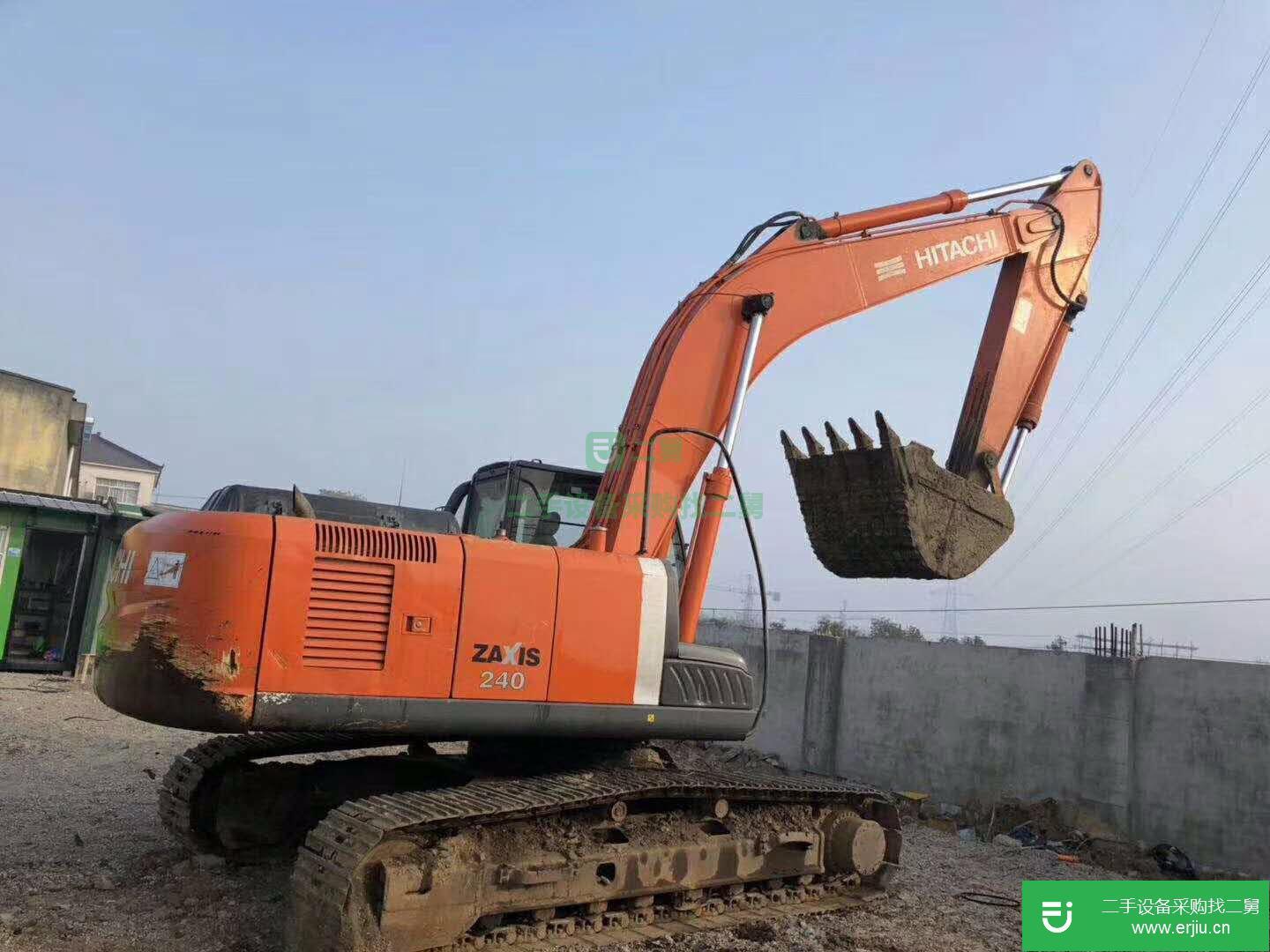 二手日立ZX240LC-3 挖掘機