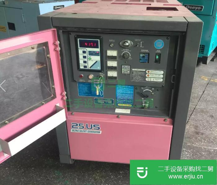 二手電友Denyo超低噪音20KVA發電機