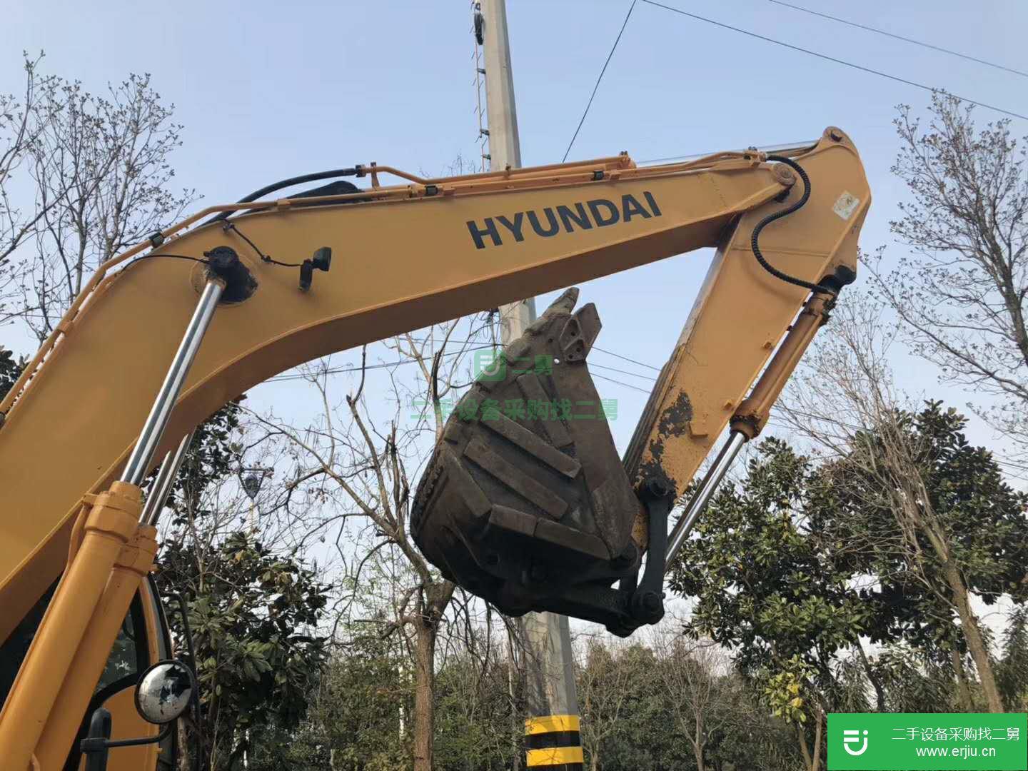二手現代 R210w-9 挖掘機
