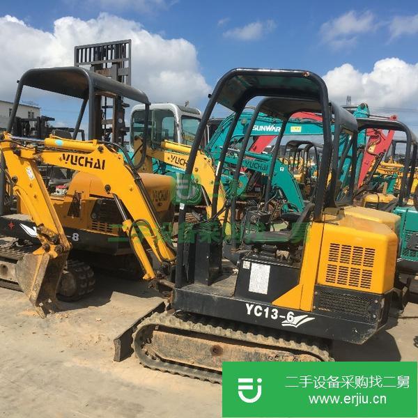 二手玉柴20微型挖機