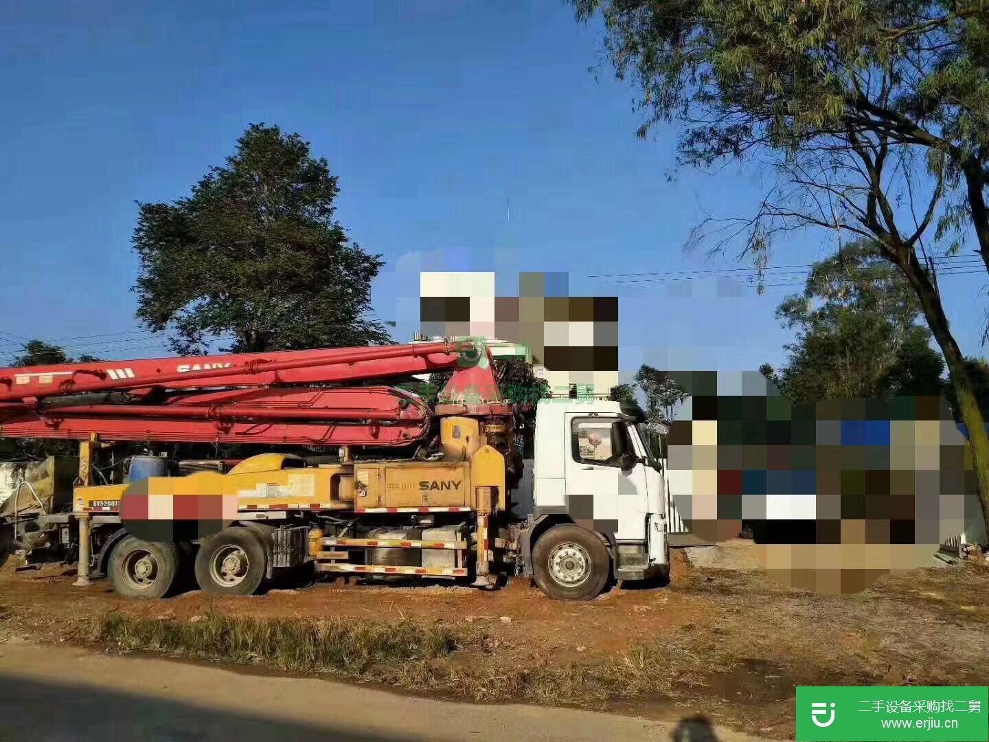 二手三一 SY5282THB 380C-8 混凝土泵車