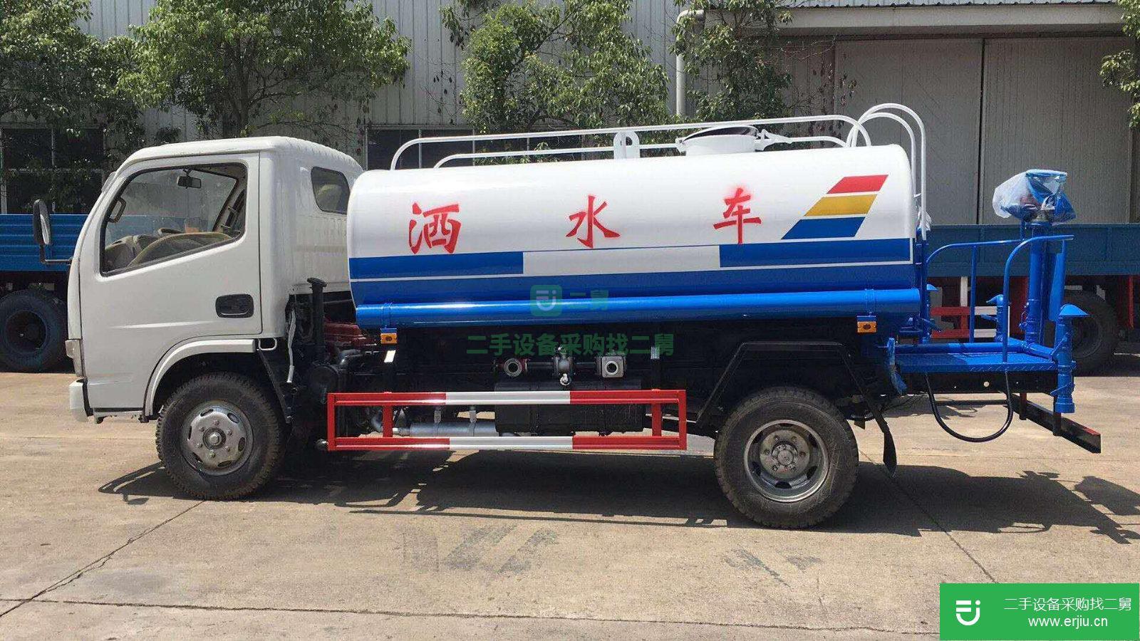 江蘇出售二手東風福瑞卡5噸灑水車