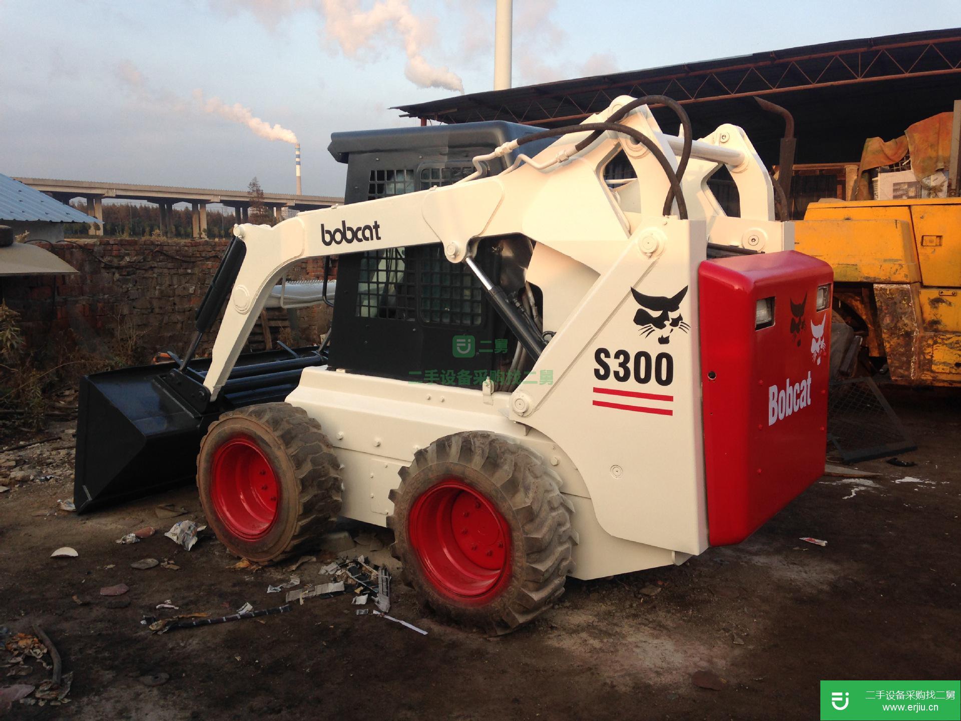 二手BOBCAT山貓S300滑移裝載機