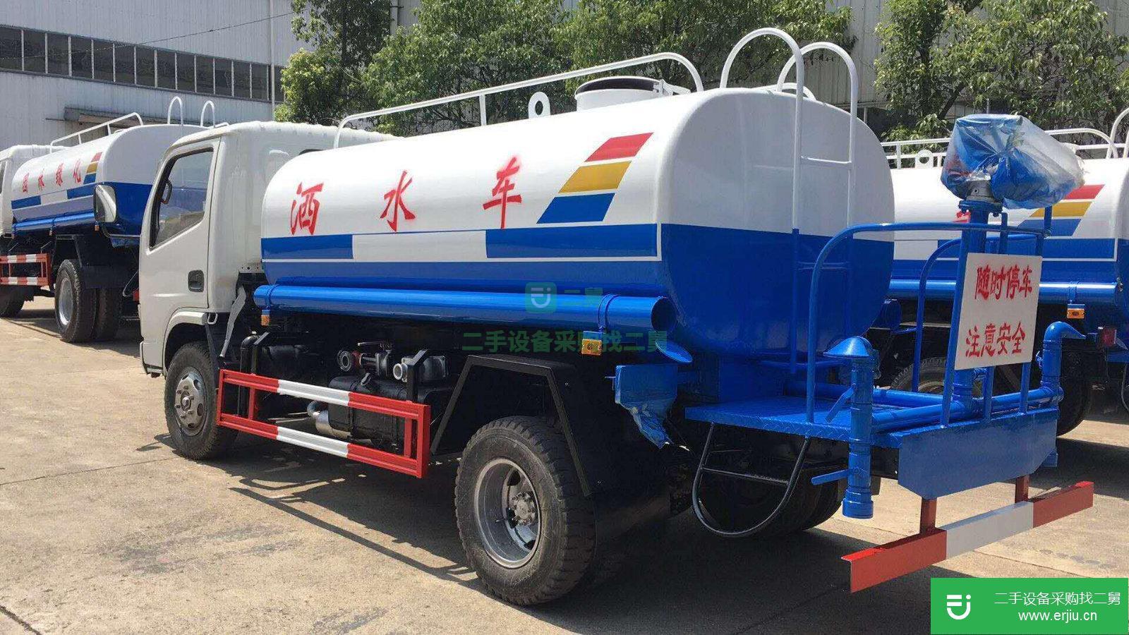 江蘇出售二手東風福瑞卡5噸灑水車