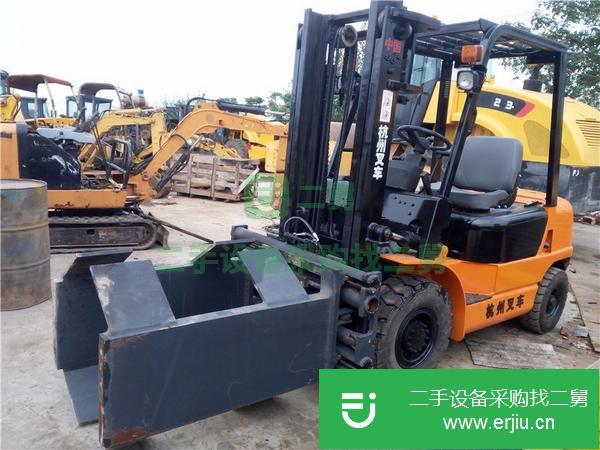 二手杭州軟包夾叉車
