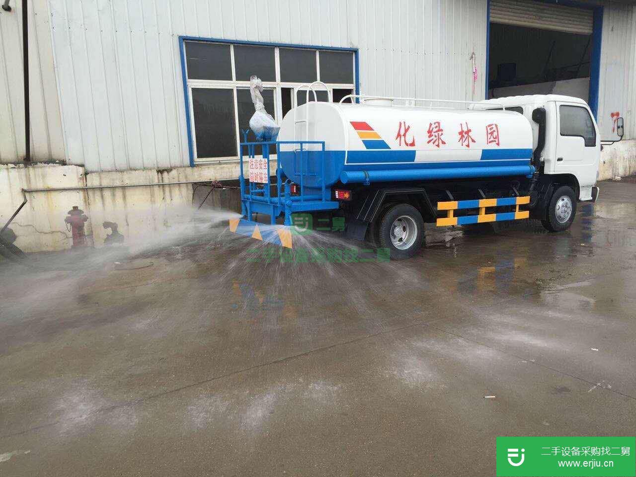 江蘇出售二手東風福瑞卡5噸灑水車