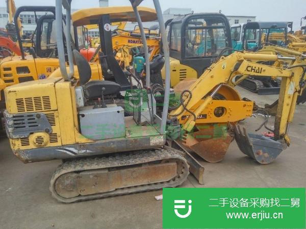 舊履帶式二手玉柴25小型國產挖掘機