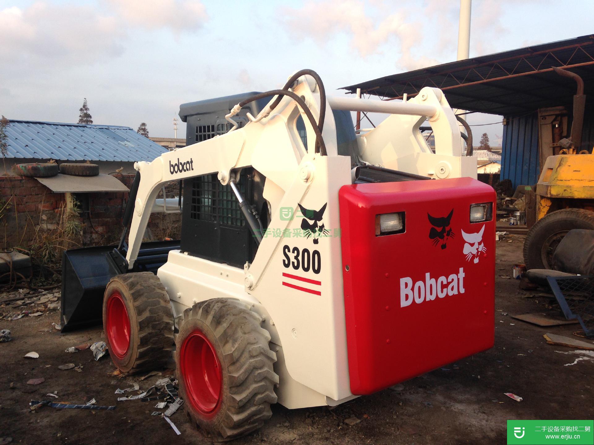 二手BOBCAT山貓S300滑移裝載機
