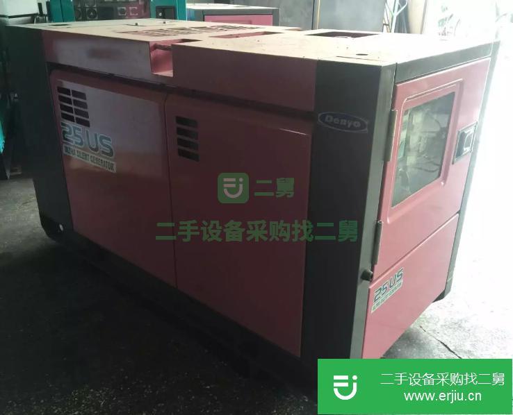 二手電友Denyo超低噪音20KVA發電機