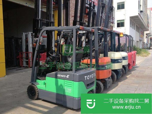 二手2噸電動叉車