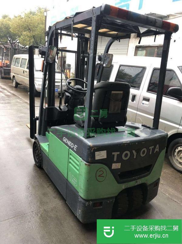 二手豐田小型電瓶叉車2噸