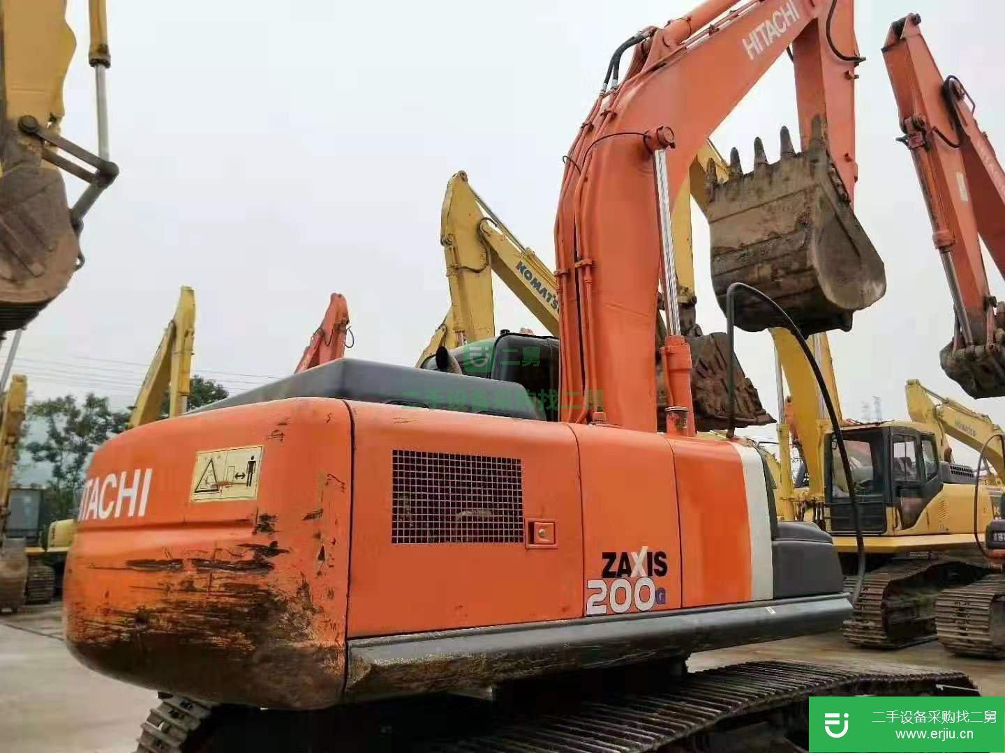 日立ZX200LC-3挖掘機