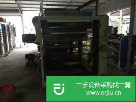 二手1.1米四色瑞安國鑫凹印機