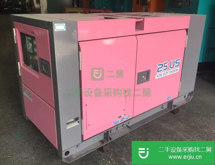 二手電友Denyo超低噪音20KVA發電機