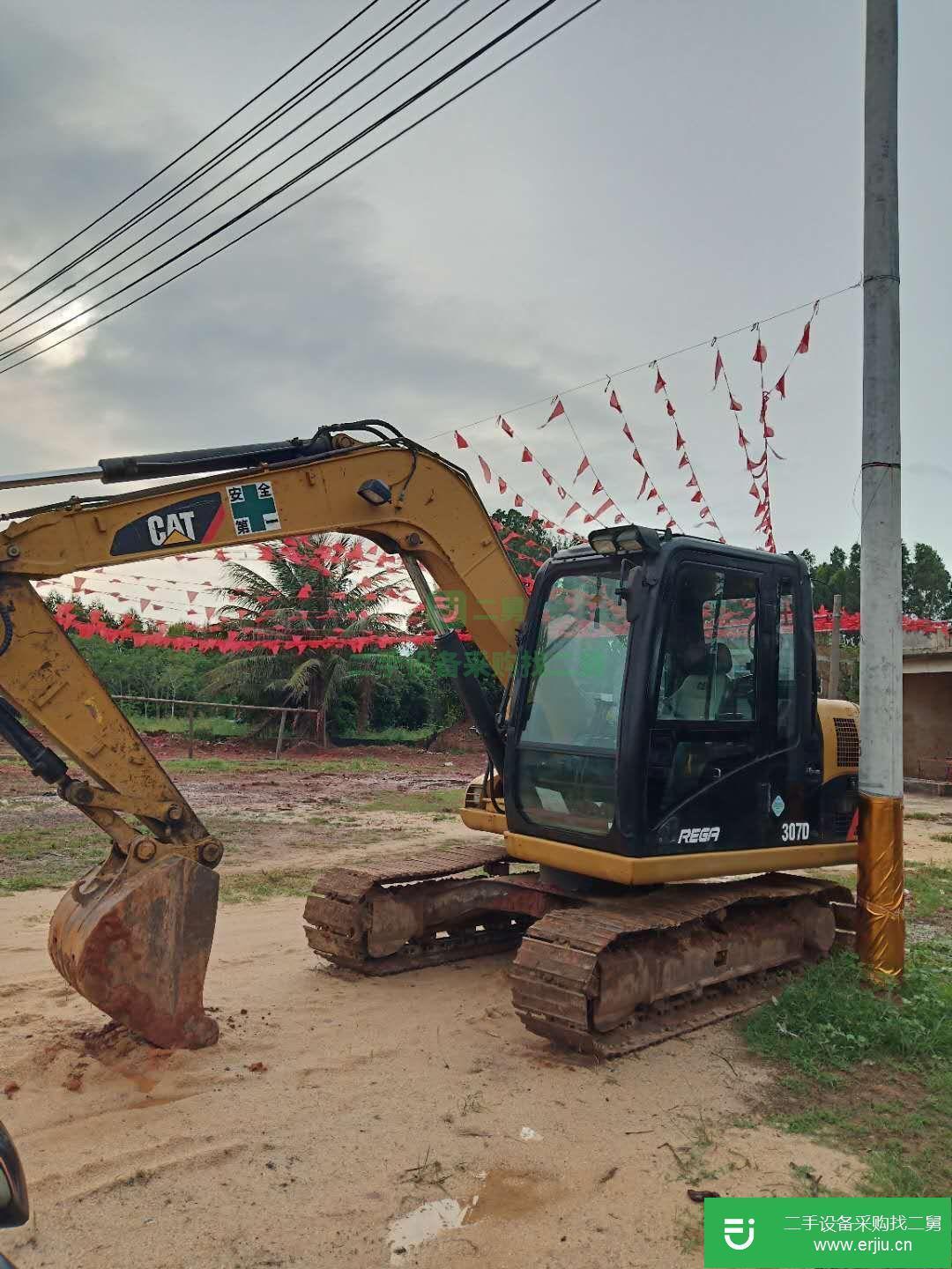 二手307d中小型挖機