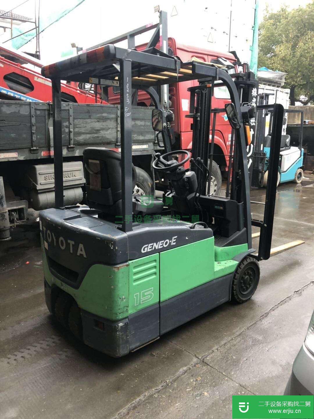 二手豐田1.5噸電動叉車