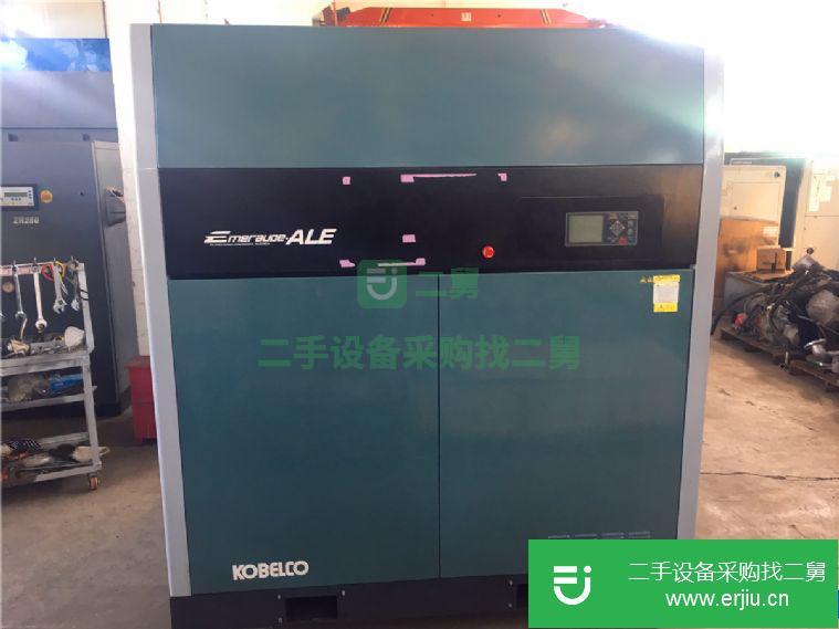 二手神鋼無油螺桿空壓機ALE90A
