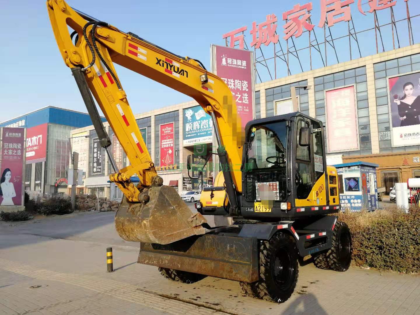 二手輪式挖掘機