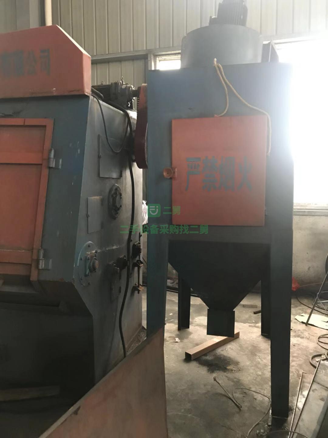 二手3210履帶拋丸機脈沖除塵9成新送履帶