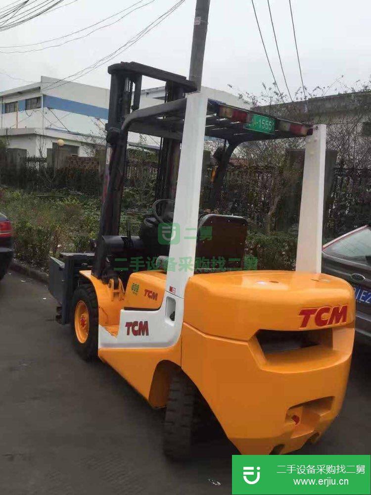 轉(zhuǎn)讓二手柴油叉車，原裝合力自動(dòng)擋叉車
