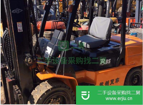轉(zhuǎn)讓二手合力3噸柴油叉車升高4米