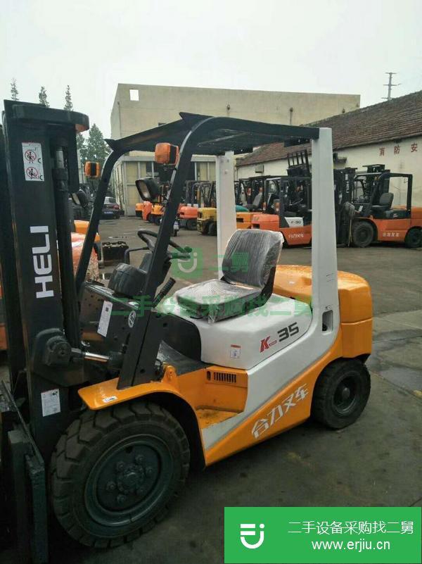 轉讓二手合力杭叉10噸叉車