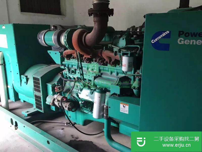 迪慶二手康明斯柴油發(fā)電機310KW