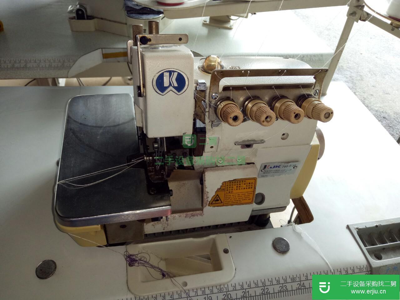 二手服裝設備五線包縫機杰克包縫機