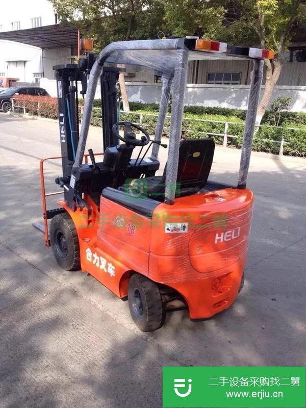 轉讓二手電動叉車5噸合力