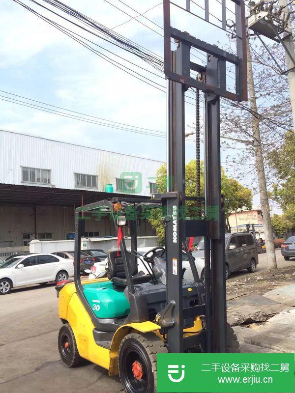 進口二手小松叉車3噸四米
