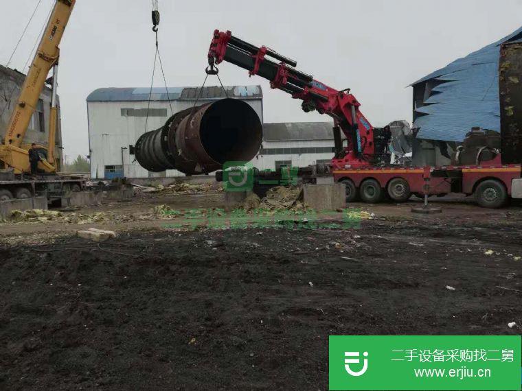 轉讓二手2.5*37米回轉窯設備