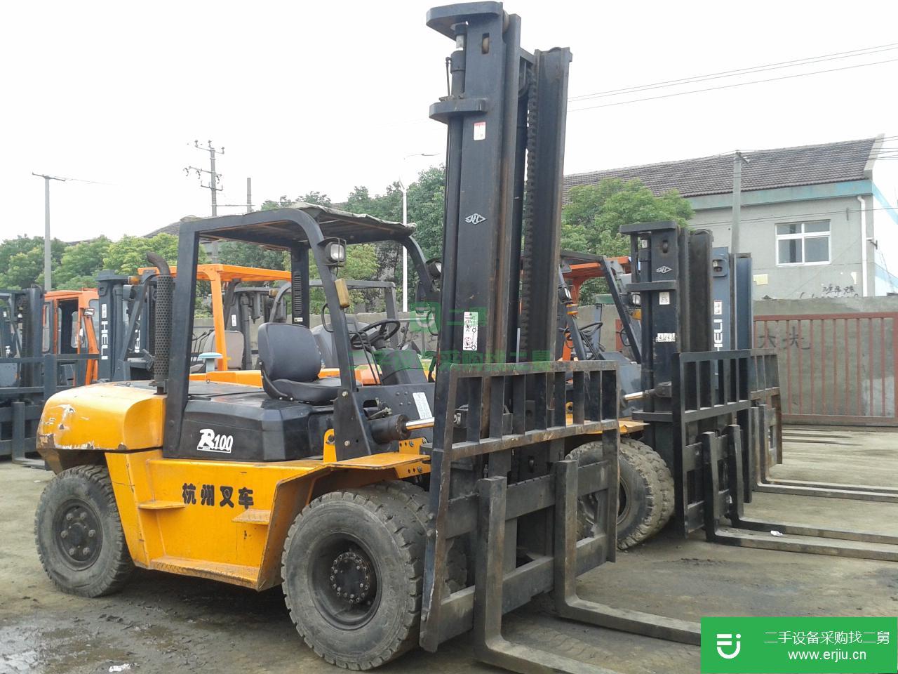 二手杭州10噸叉車