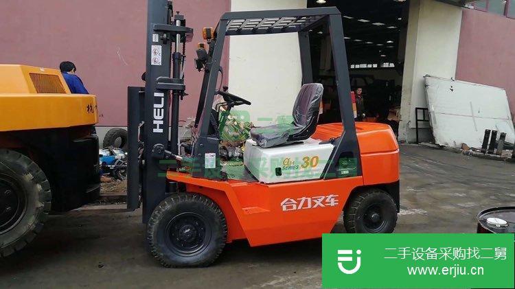 轉(zhuǎn)讓二手柴油叉車，原裝合力自動(dòng)擋叉車