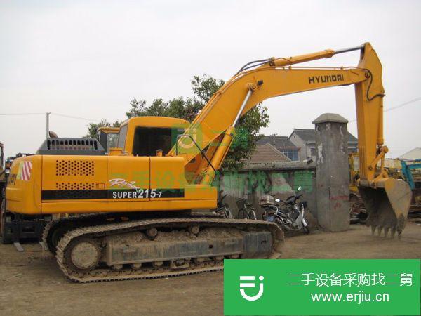轉讓原裝二手三一215挖掘機