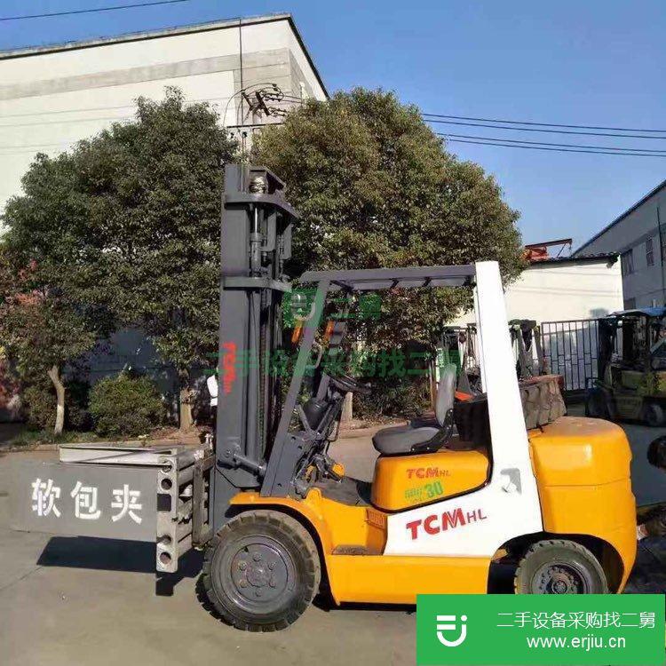 轉(zhuǎn)讓二手柴油叉車，原裝合力自動(dòng)擋叉車