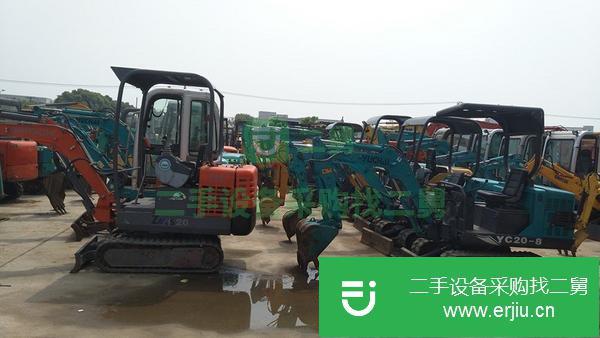 二手玉柴13/18/20/35挖掘機小型挖機轉讓