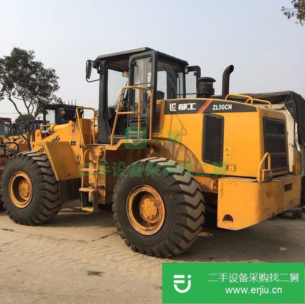 九成新柳工50二手裝載機(jī)