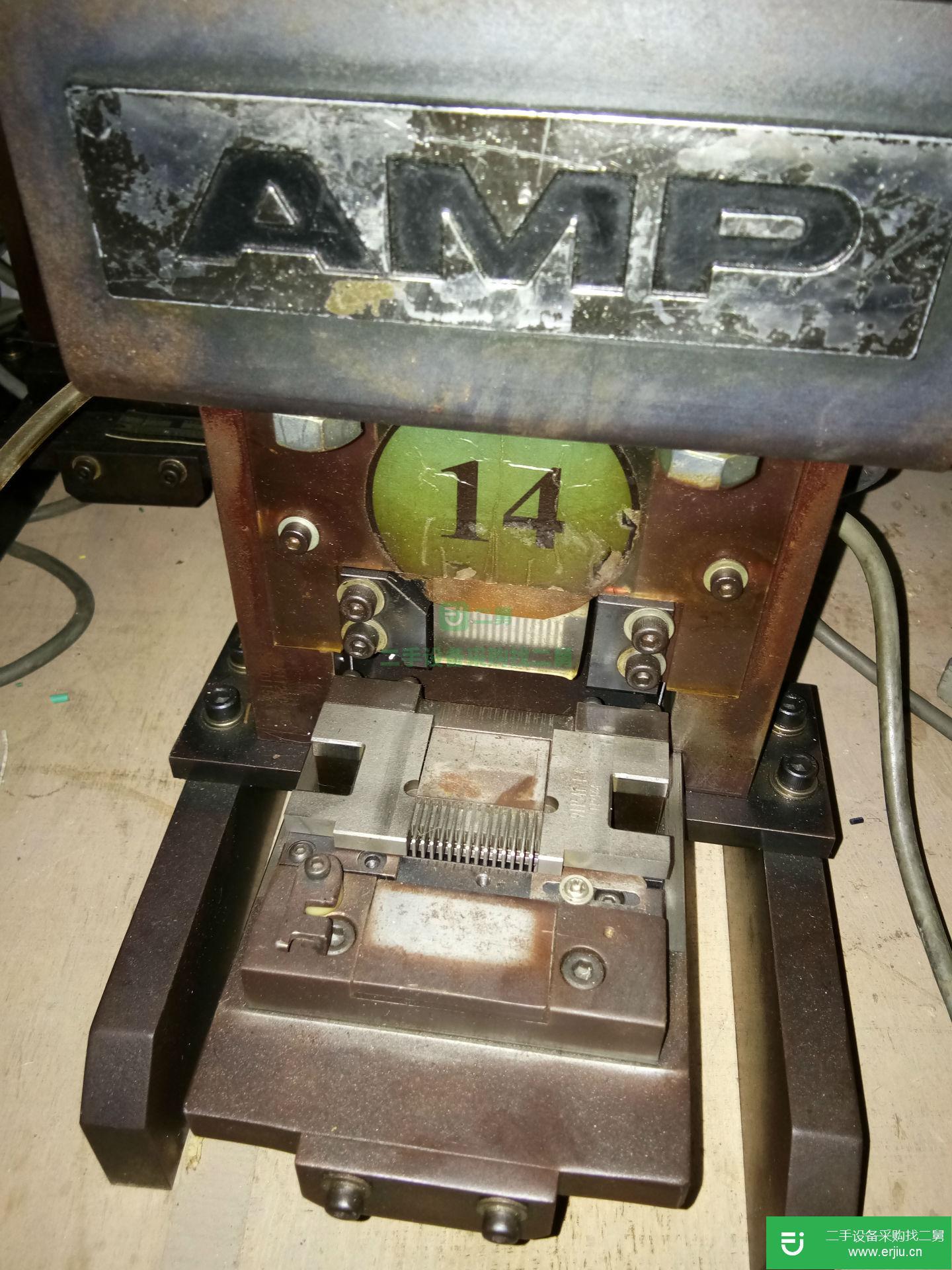 轉(zhuǎn)讓二手AMP 1-909190-5 壓著端子機(jī)