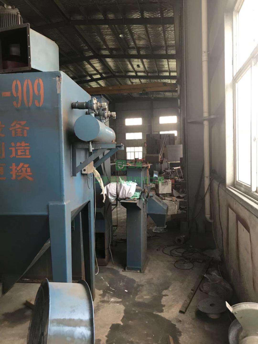 二手3210履帶拋丸機脈沖除塵9成新送履帶