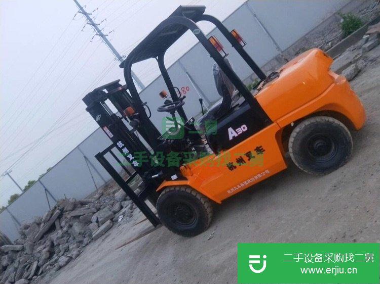 二手杭州3噸自動擋柴油叉車